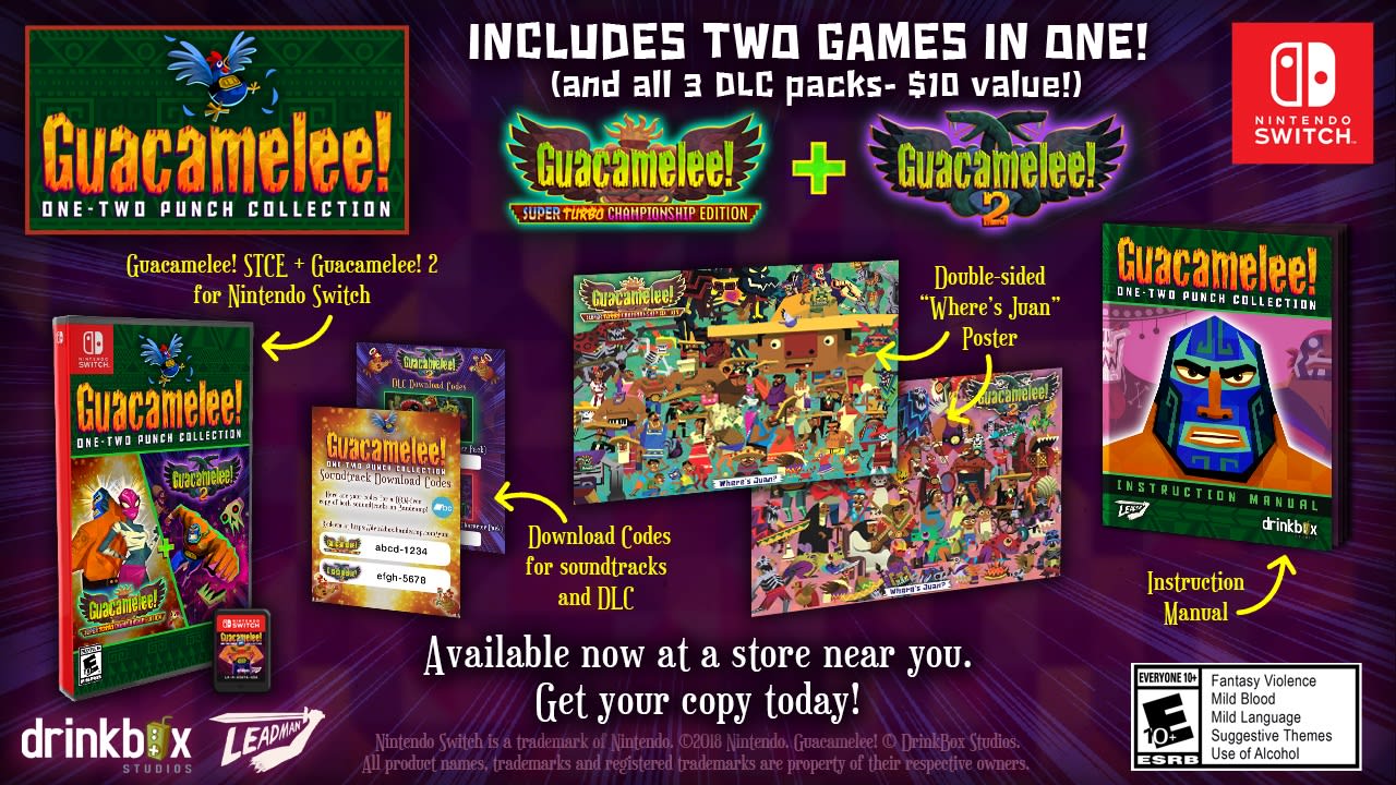 Guacamelee! One-Two Punch Collection for Nintendo Switch