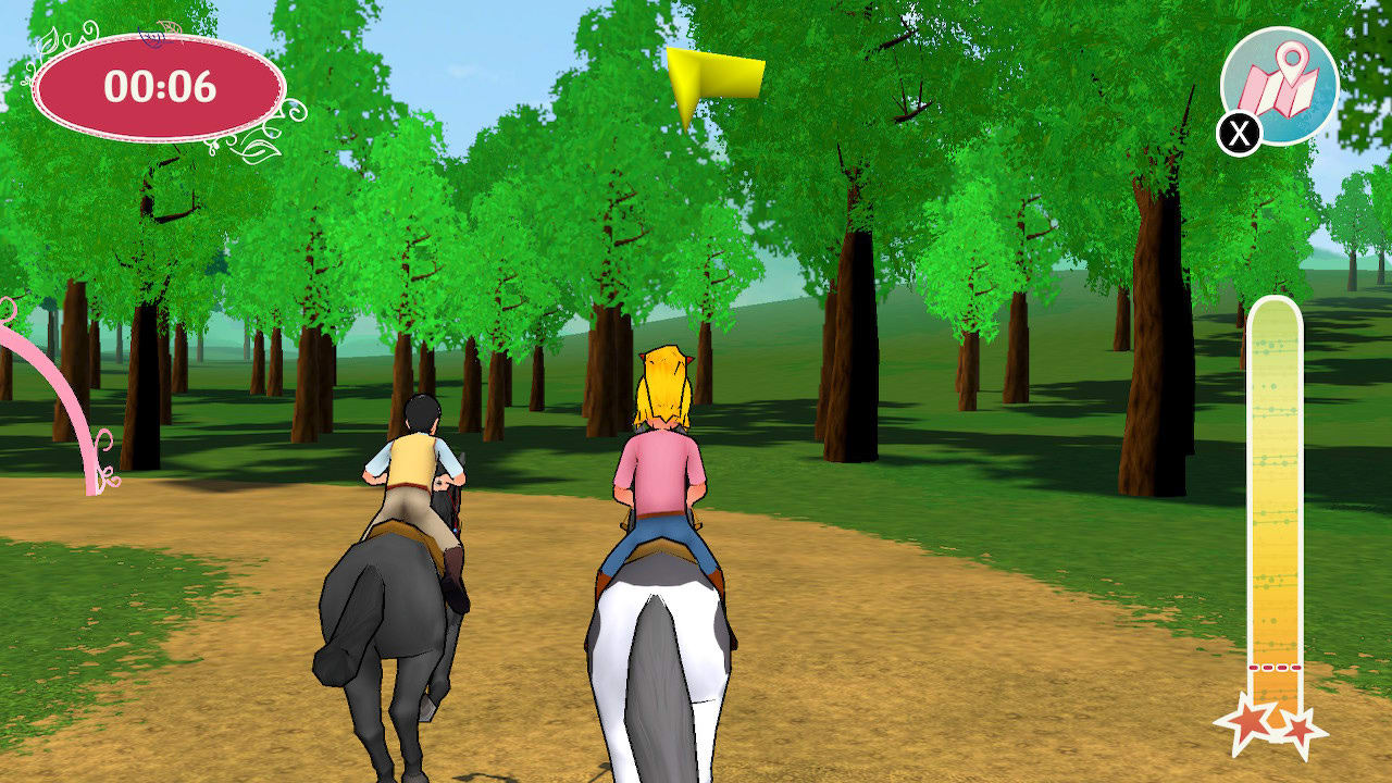 Bibi & Tina at the horse farm 6