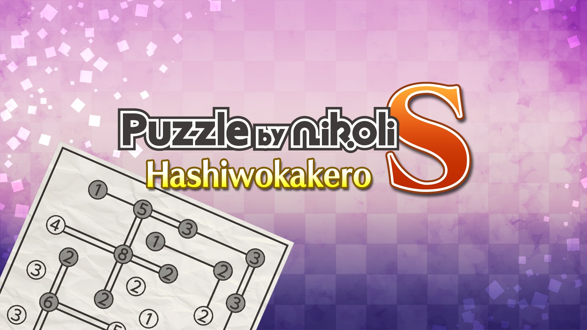 Puzzle by Nikoli S Hashiwokakero 1