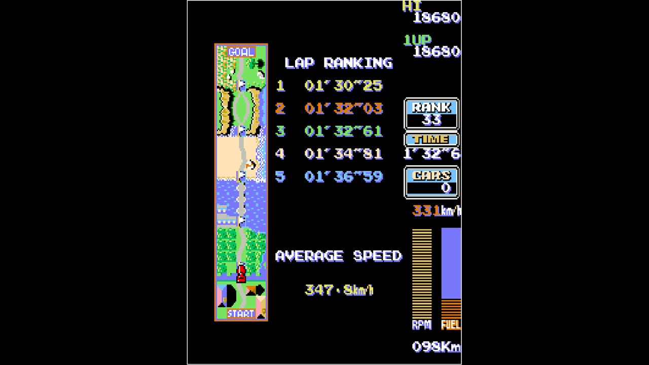 Arcade Archives ROAD FIGHTER 4