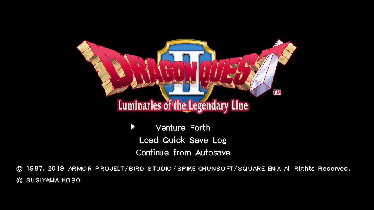 DRAGON QUEST II: Luminaries of the Legendary Line 2