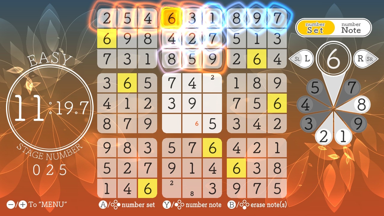 Sudoku Relax 3 Autumn Leaves 5