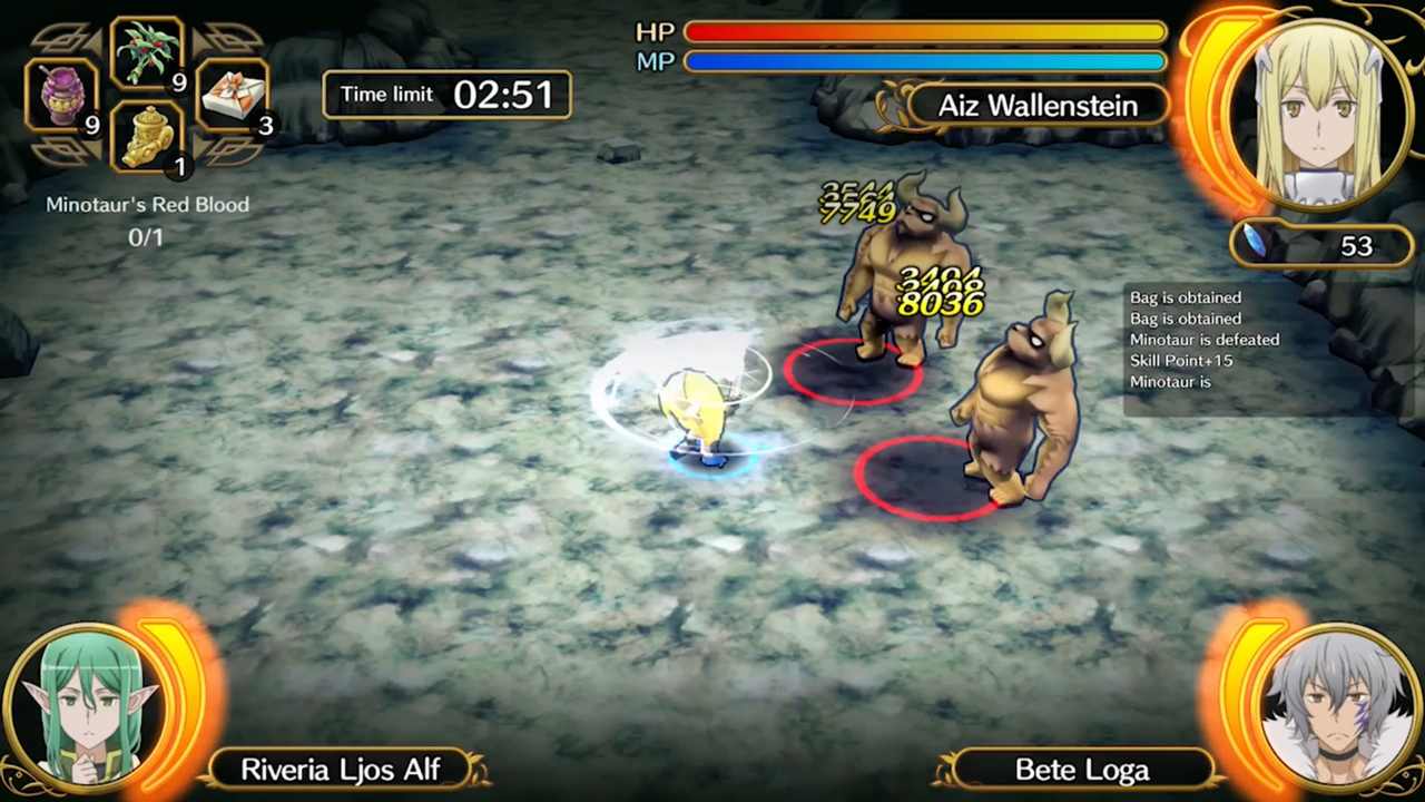 Is It Wrong to Try to Pick Up Girls in a Dungeon? Familia Myth Infinite Combate 4