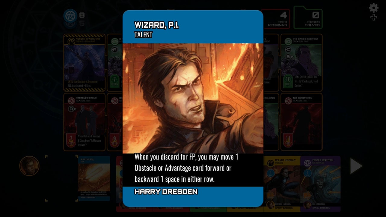 The Dresden Files Cooperative Card Game 4