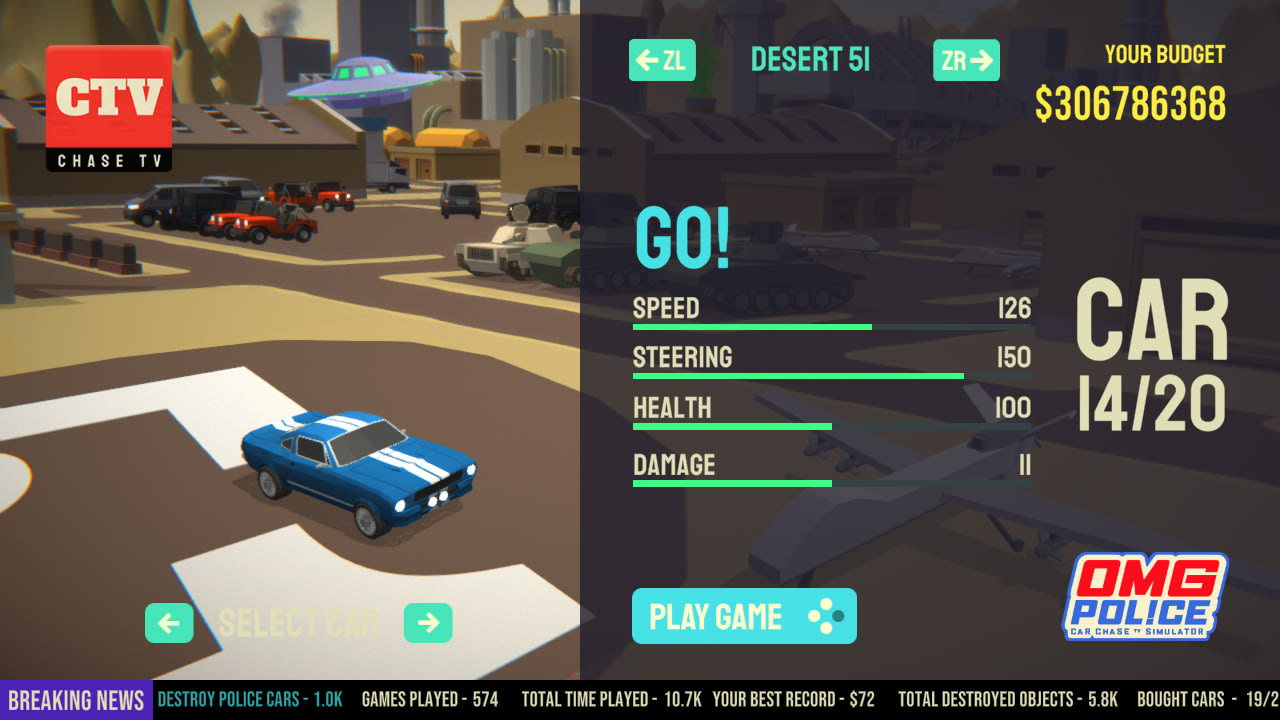 OMG Police - Car Chase TV Simulator 4