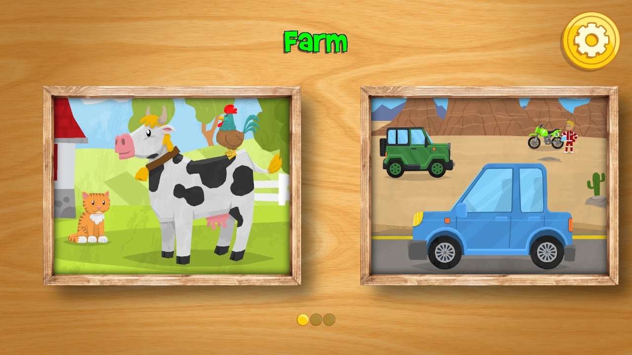 Puzzles for Toddlers & Kids: Animals, Cars and more 7