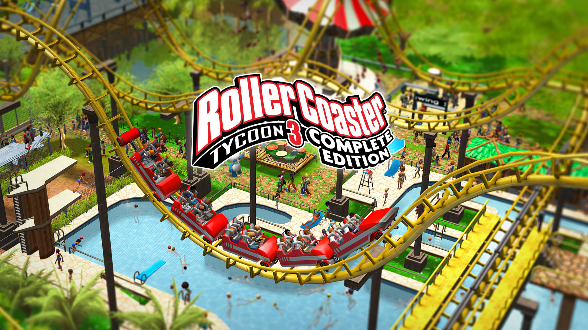 RollerCoaster Tycoon 3 Complete Edition for Nintendo Switch 