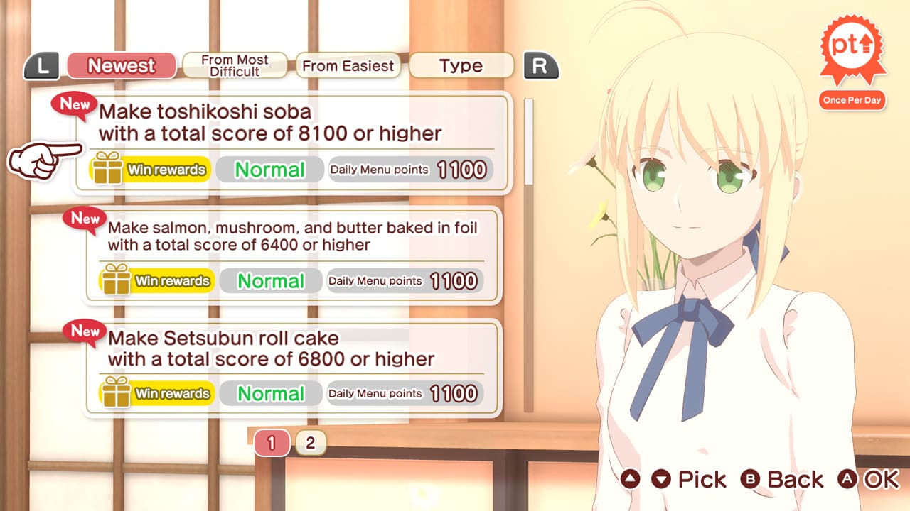 Everyday♪ Today's MENU for EMIYA Family 4