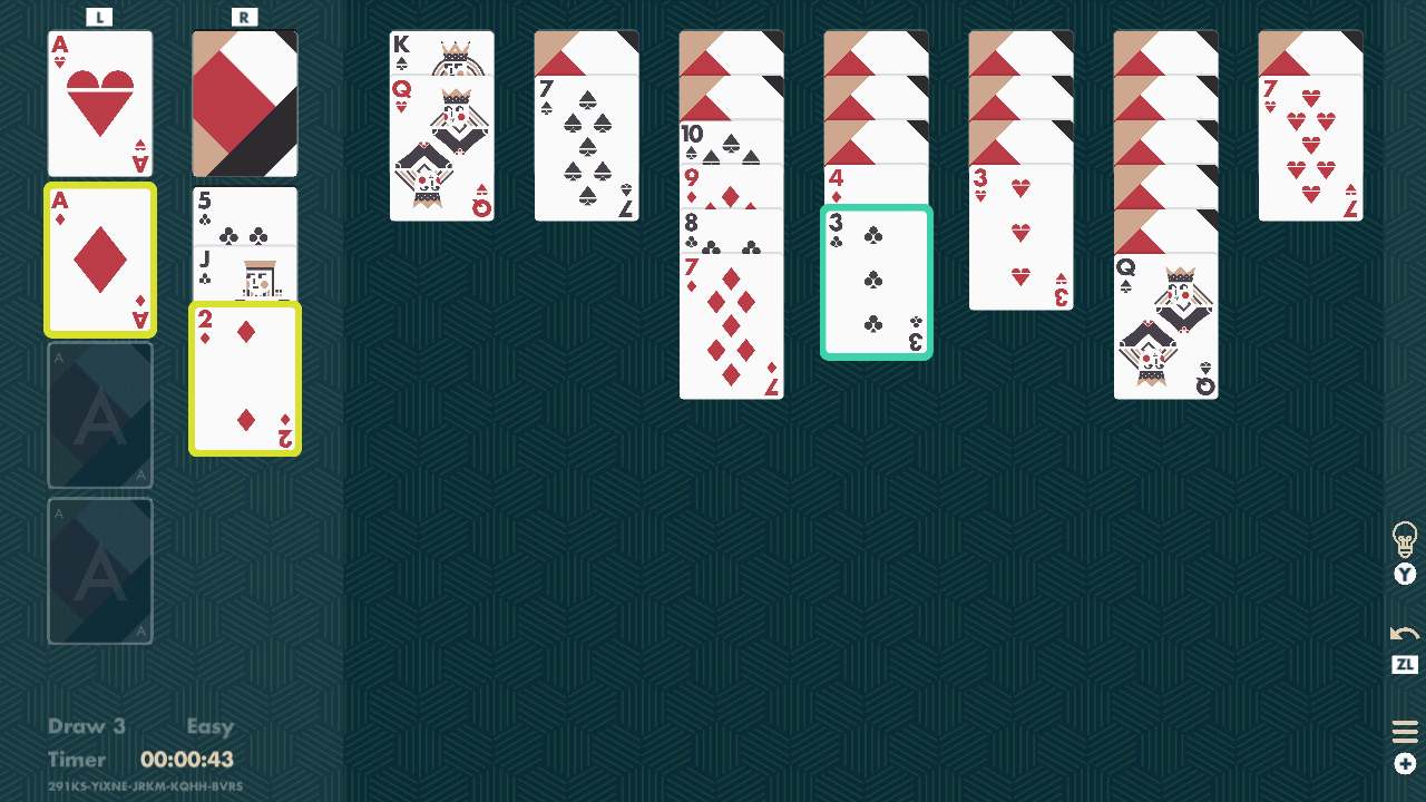 Solitaire Klondike Minimal 5