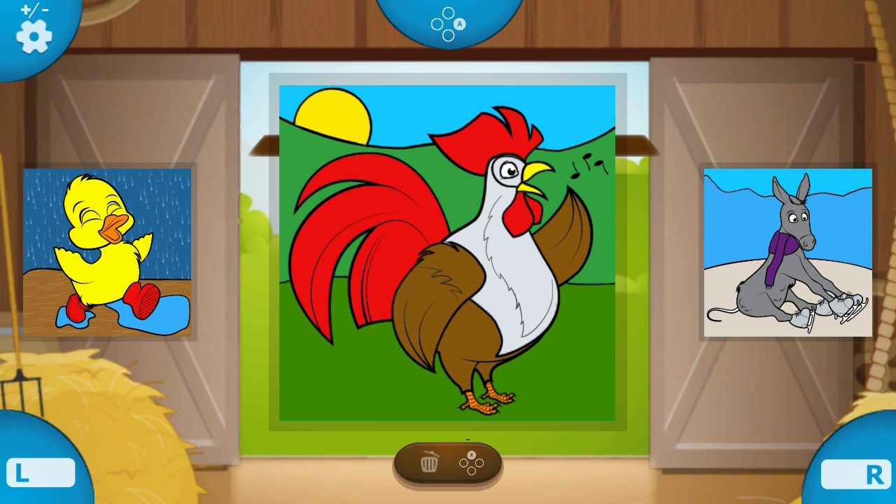 COLORIAGES POUR ENFANTS : LA FERME (KIDS: FARM COLORING) 3