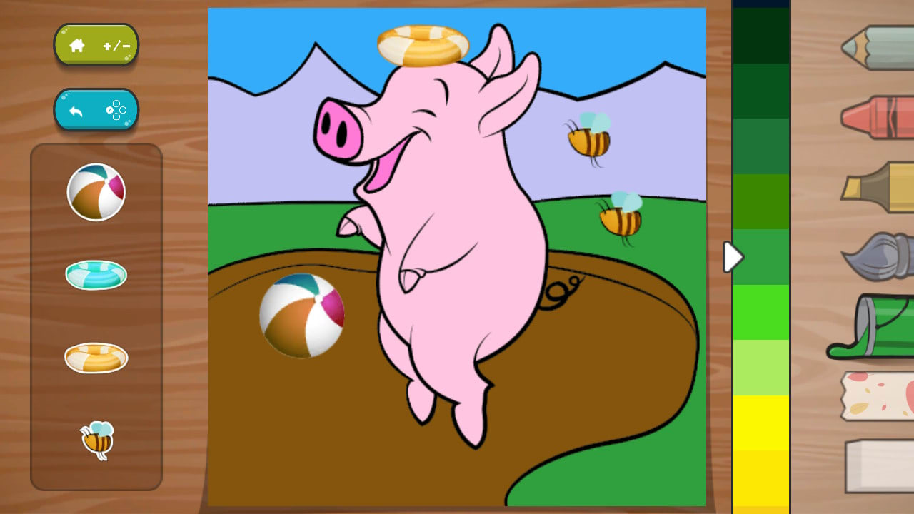 COLORIAGES POUR ENFANTS : LA FERME (KIDS: FARM COLORING) 4