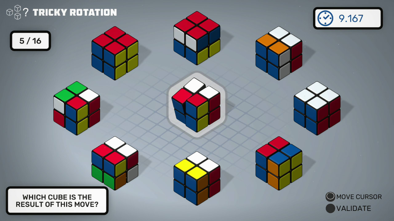 Exercício da mente do Professor Rubik 6
