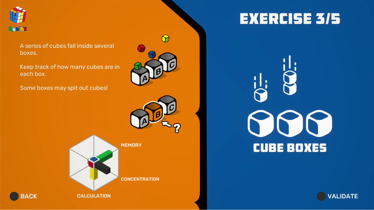 Exercício da mente do Professor Rubik 3