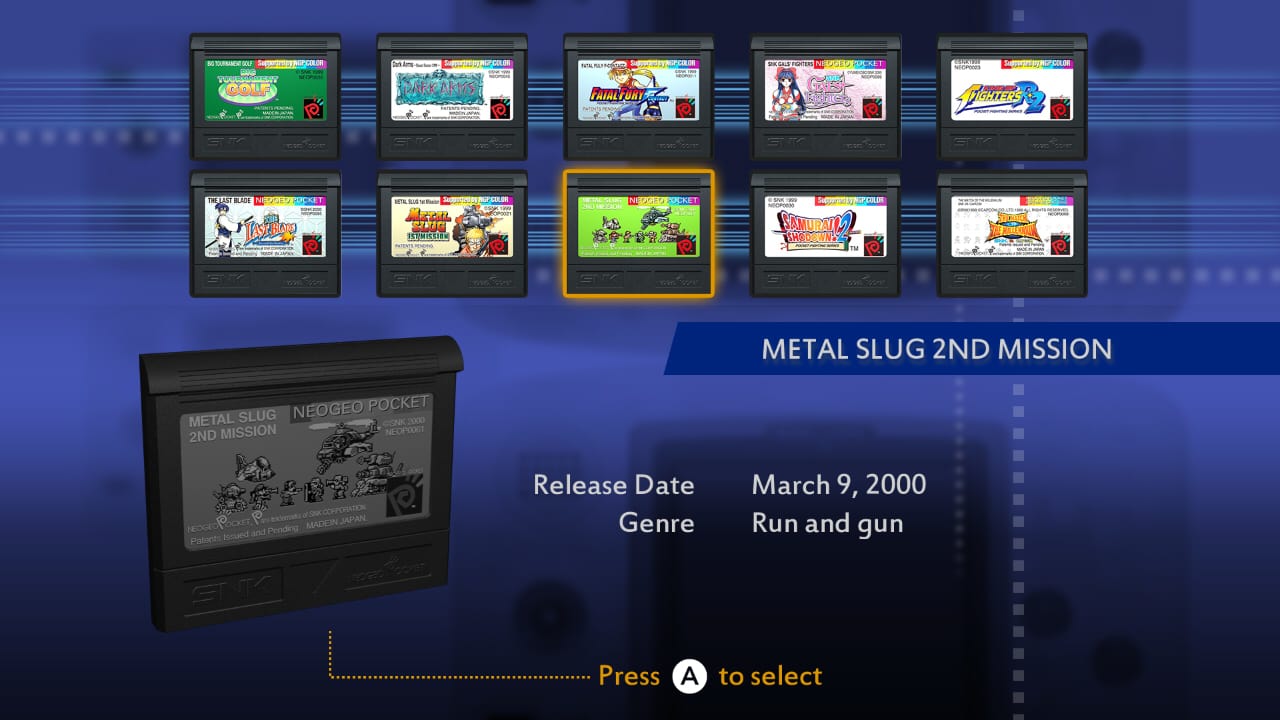 NEOGEO POCKET COLOR SELECTION Vol.1 3