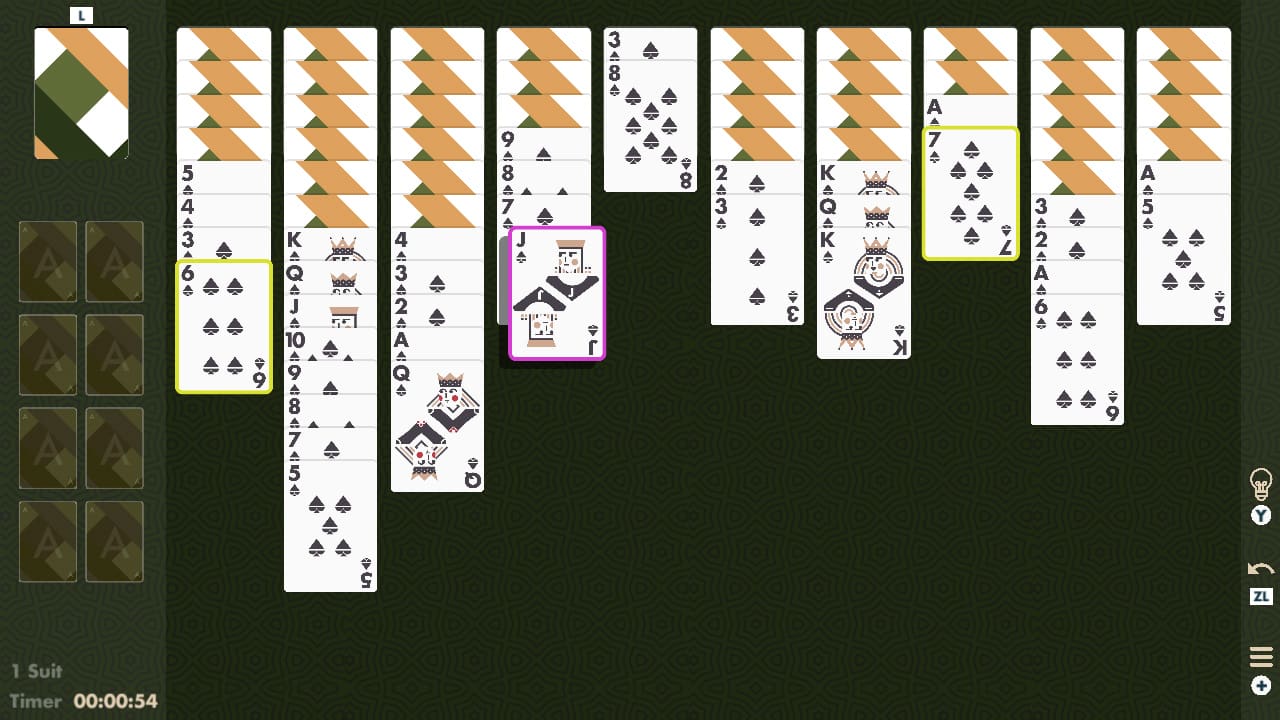 Solitaire Spider Minimal 3
