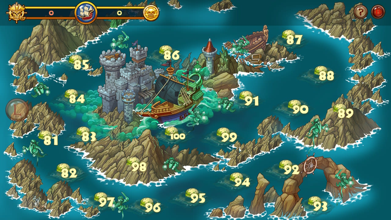 Match Three: Pirates! Heir to Davy Jones 4