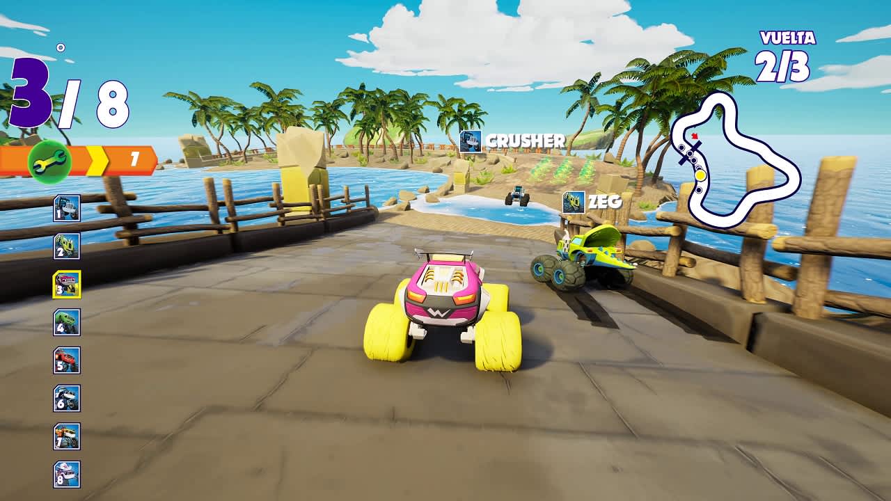 Blaze and the Monster Machines: Pilotos da Cidade Axle 8