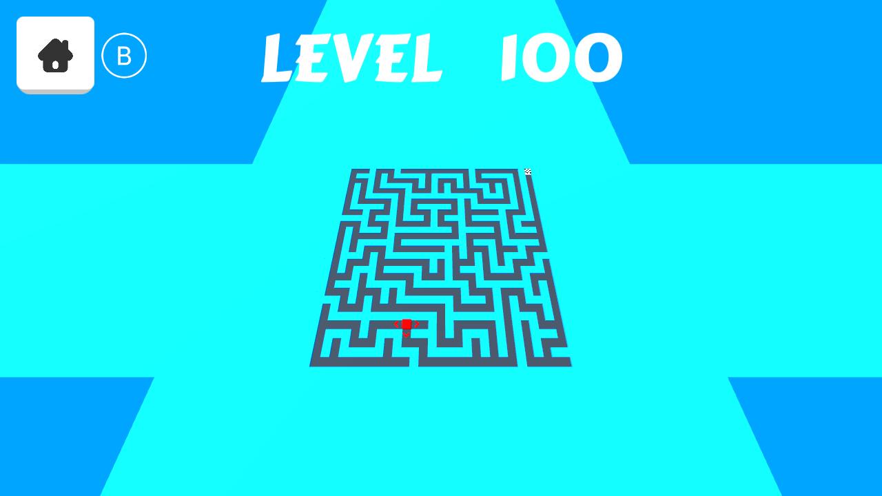 Maze with cube 7