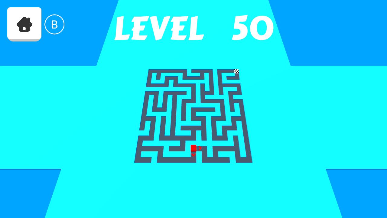 Maze with cube 5
