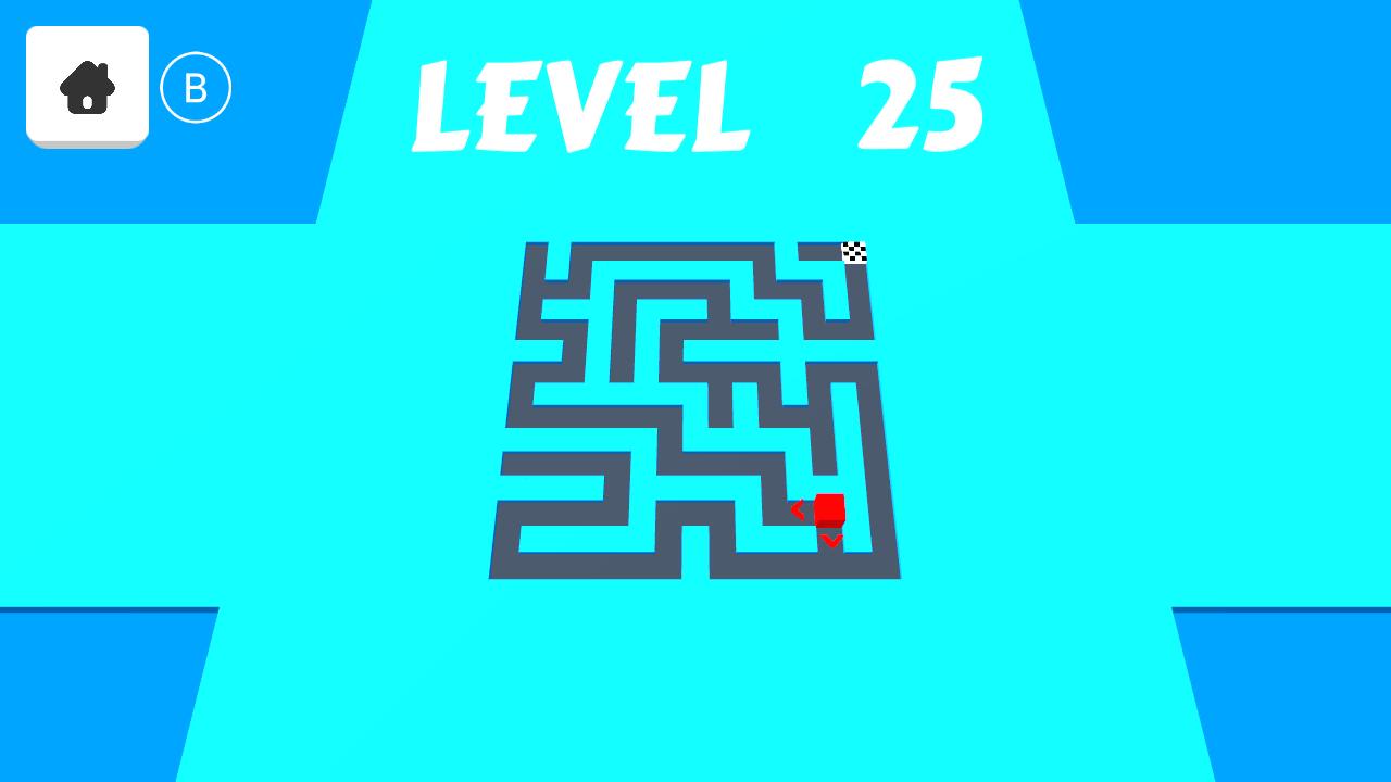 Maze with cube 4