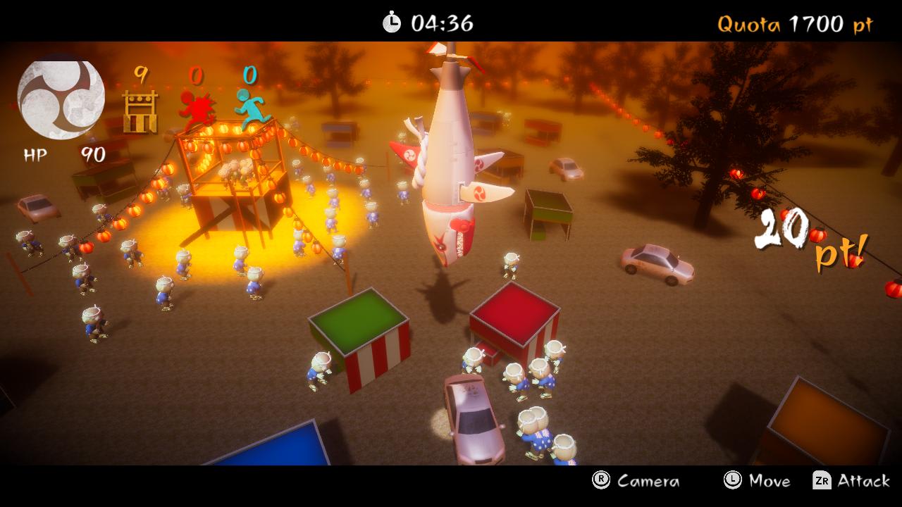 Shark Copter vs. Zombie Dancers 3