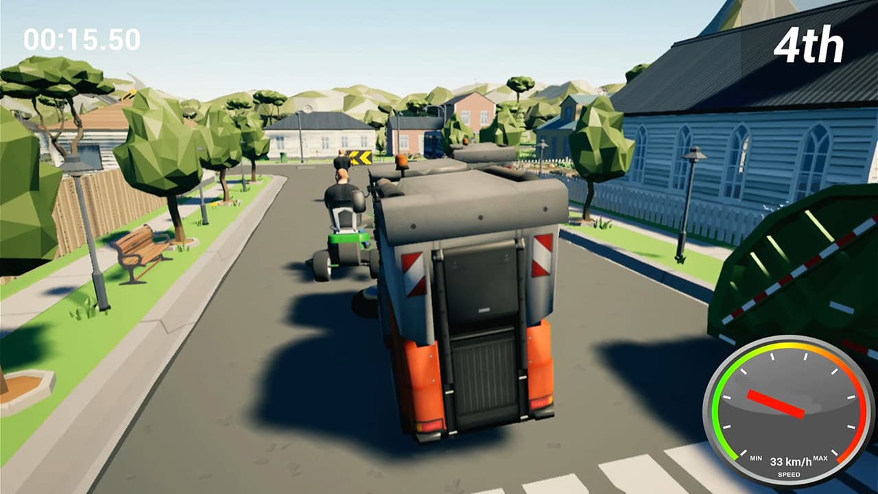 Lawnmower Game: Racing 8