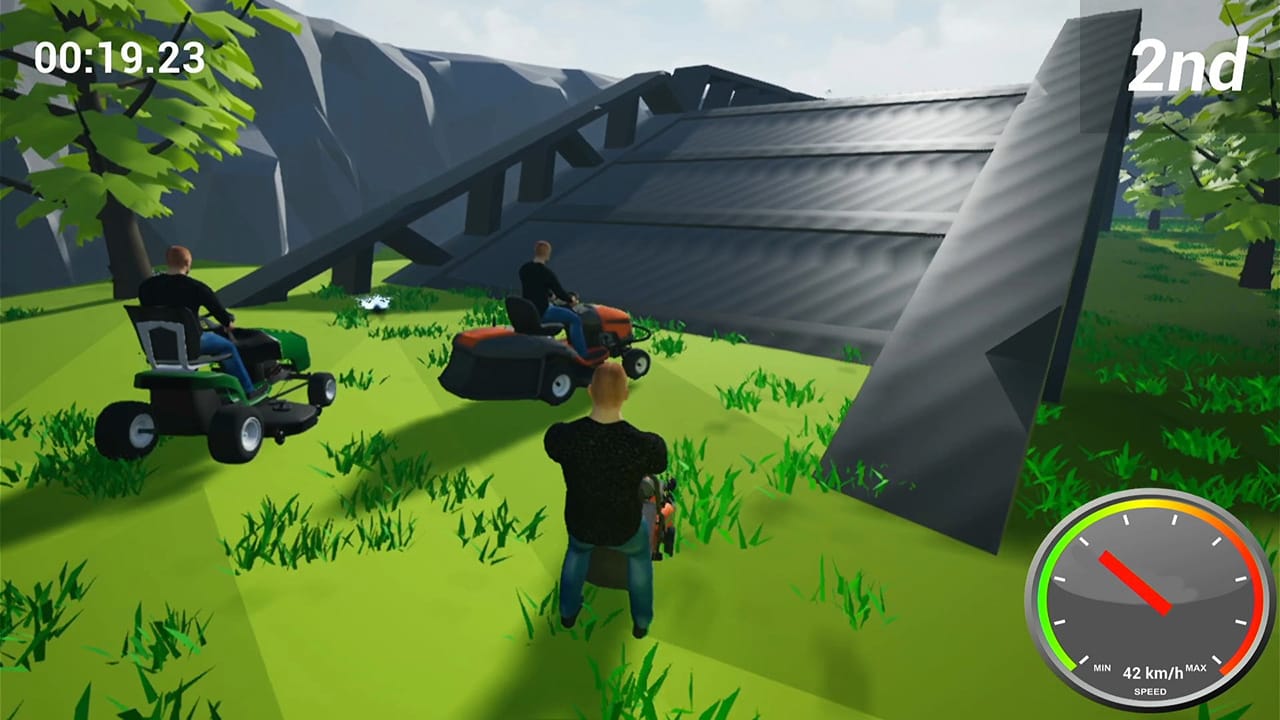 Lawnmower Game: Racing 7