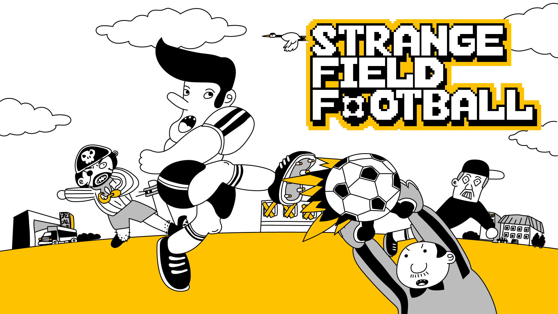 Strange Field Football 1