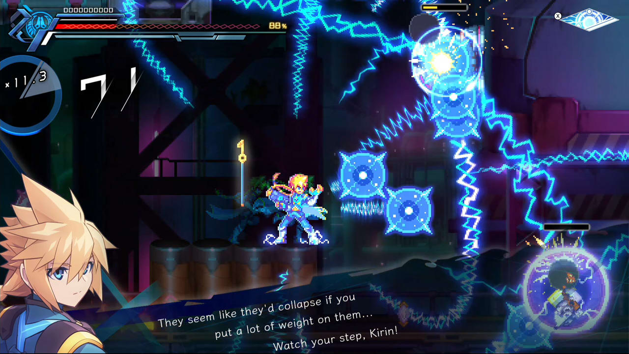 Azure Striker GUNVOLT 3 4