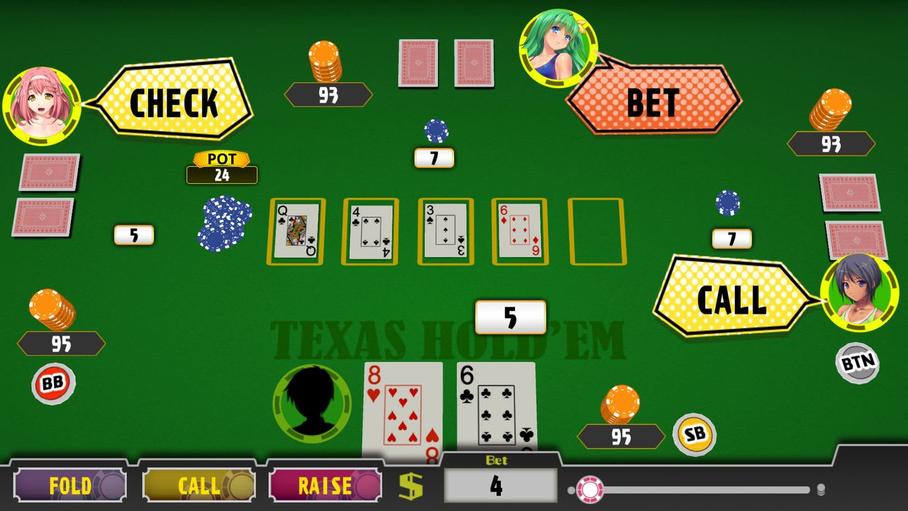 Poker Pretty Girls Battle: Texas Hold'em 7