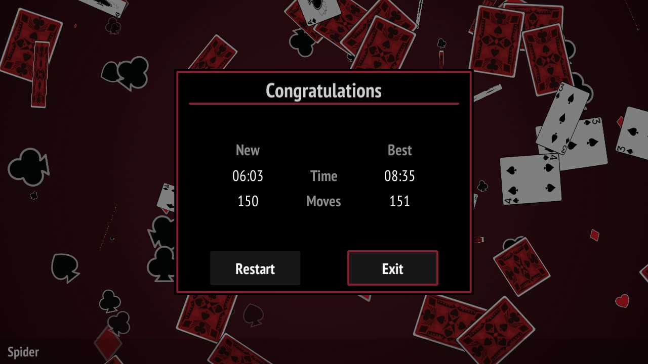 Spider Solitaire Collection 6
