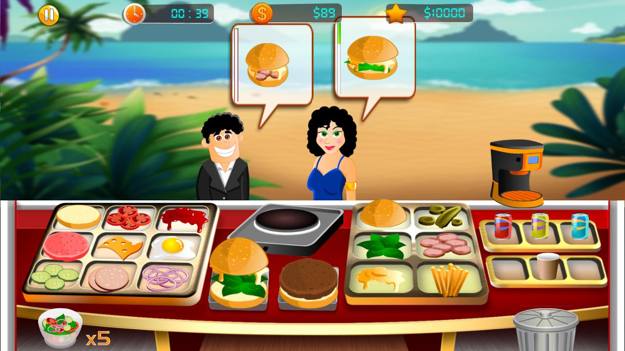 My little fast food booth 2