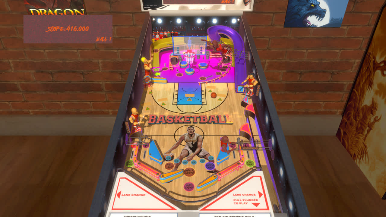 Basketball Pinball 5