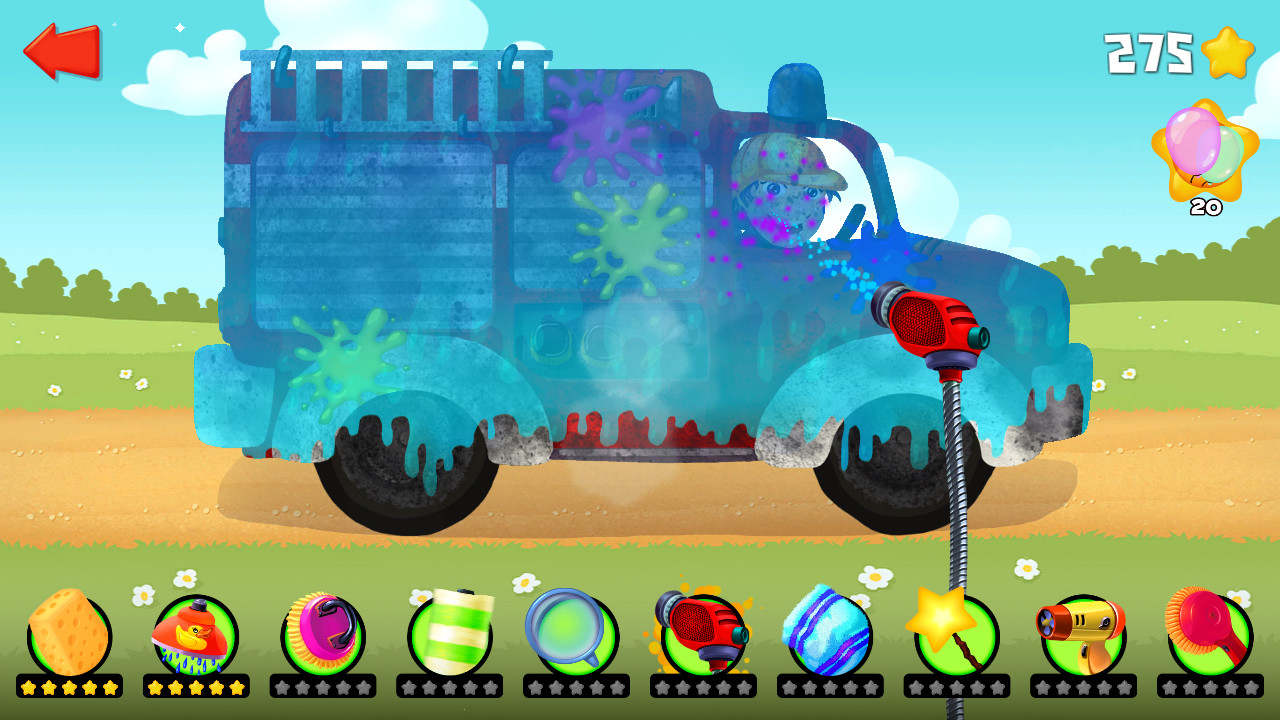 Car Wash – Cars & Trucks Garage Game for Toddlers & Kids 3