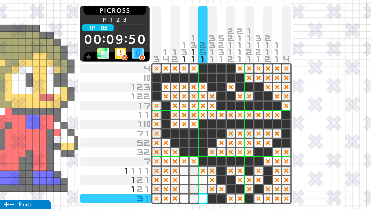 PICROSS S GENESIS & Master System edition 7