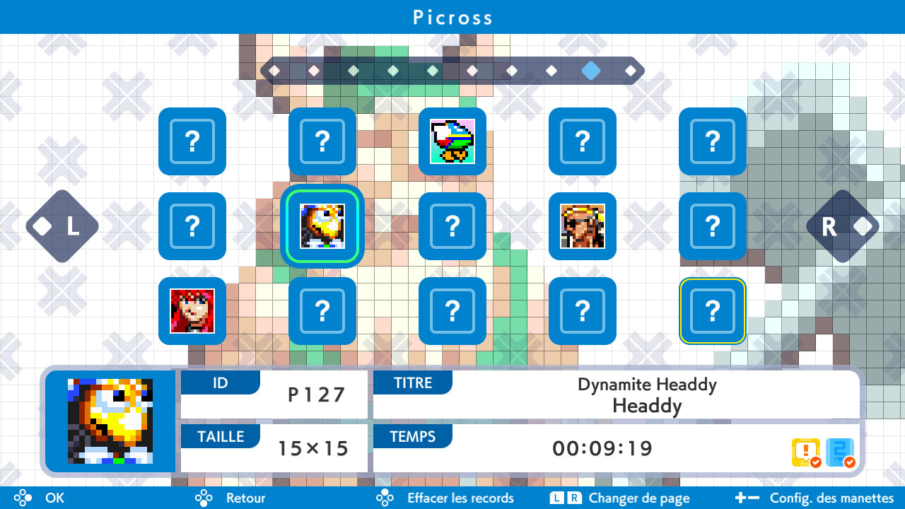 PICROSS S GENESIS & Master System edition 6