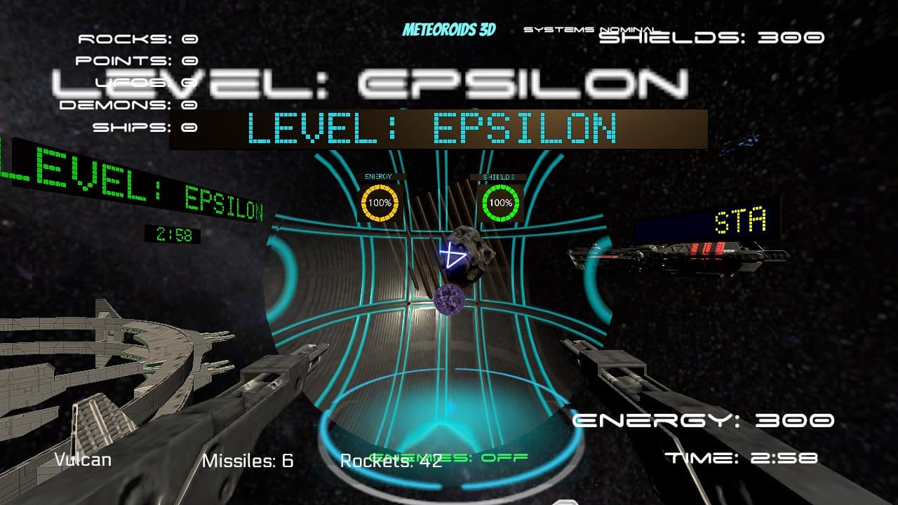 Meteoroids 3D 4