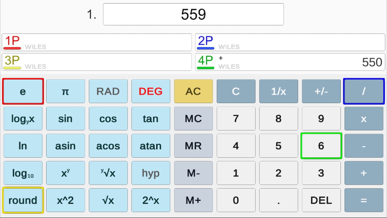 Battle Calculator 5