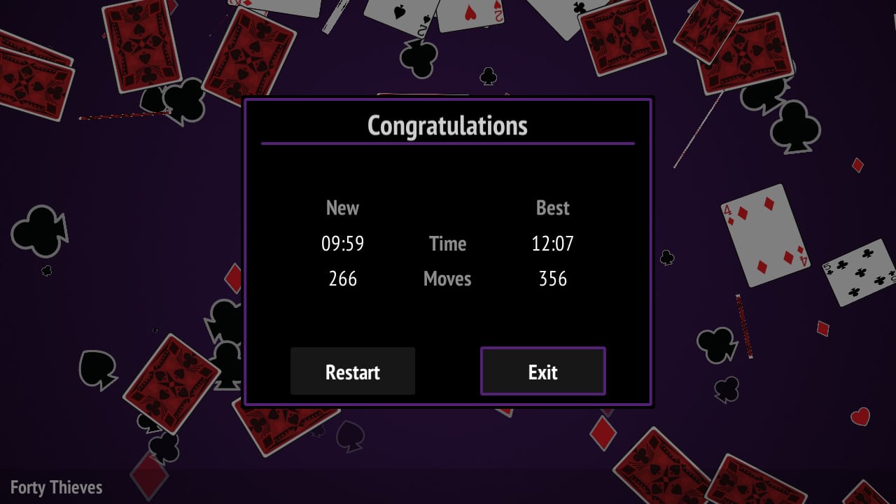 Forty Thieves Solitaire Collection 6