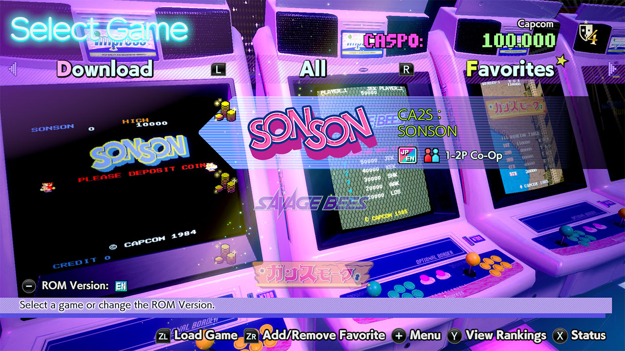Capcom Arcade 2nd Stadium 4