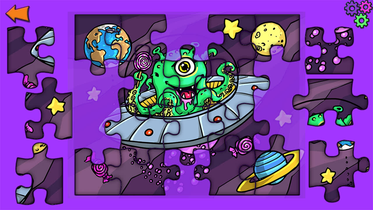 Halloween Jigsaw Puzzles - Puzzle Game for Kids & Toddlers 7