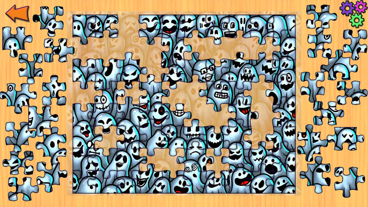 Halloween Jigsaw Puzzles - Puzzle Game for Kids & Toddlers 3