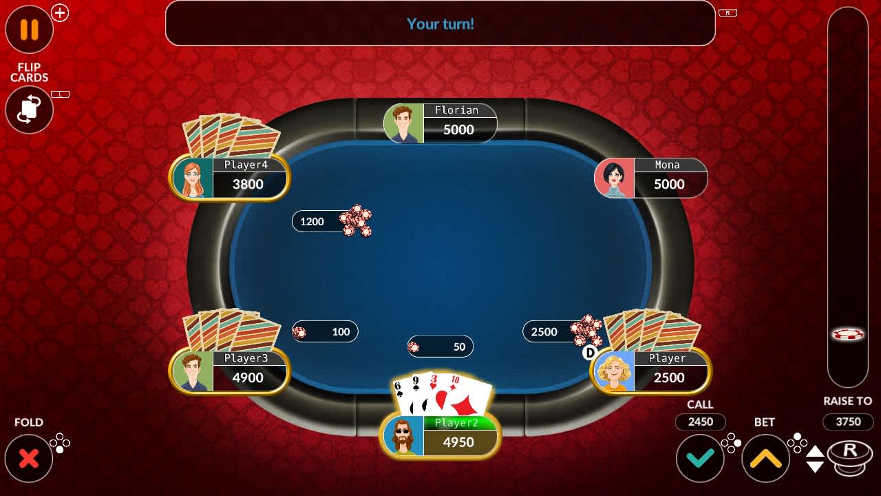 Poker - Texas & Omaha Hold'em 5
