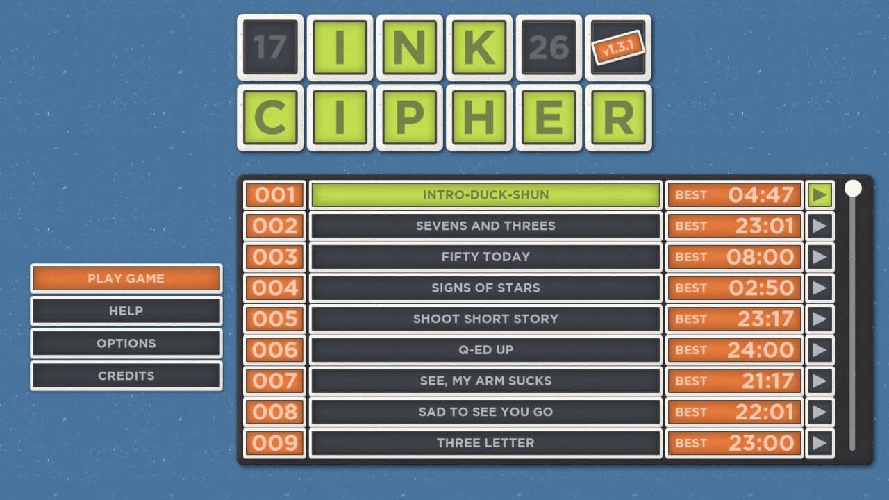 Ink Cipher 3