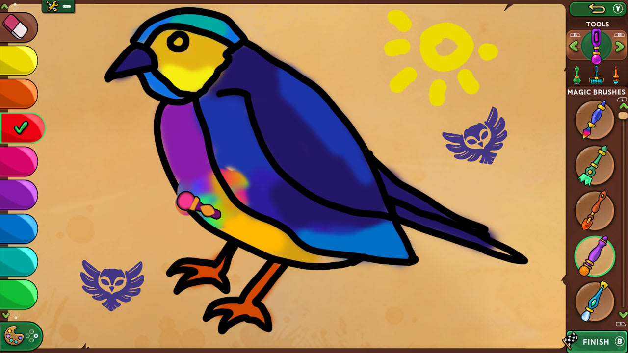 Red Wings: Coloring Planes 6