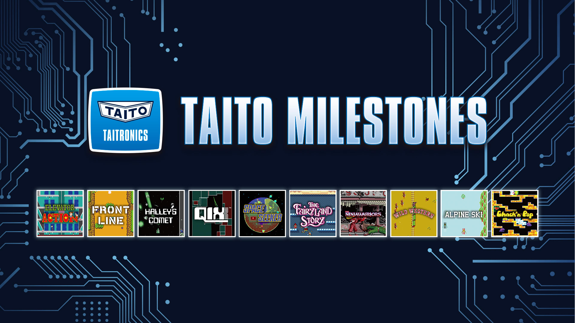 TAITO Milestones  1