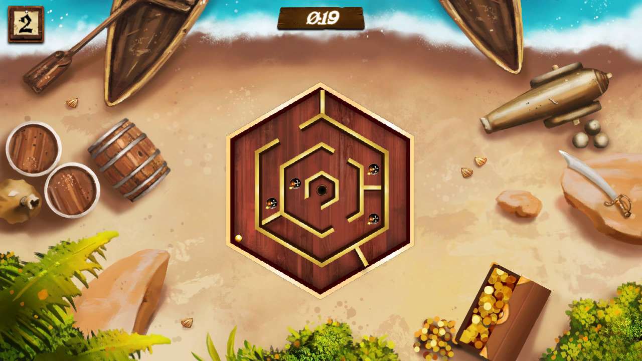Pirate Treasure: Island of Mazes 7