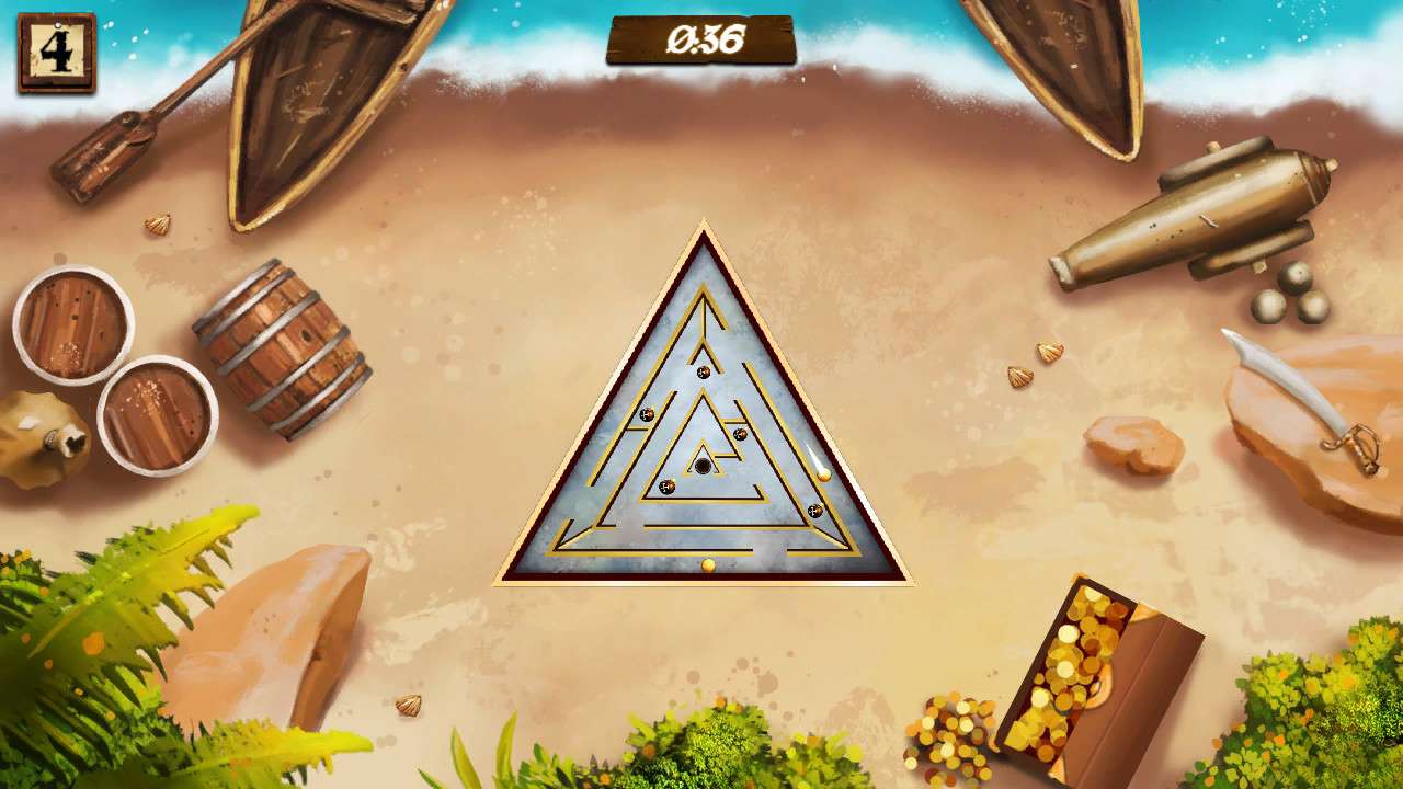 Pirate Treasure: Island of Mazes 5