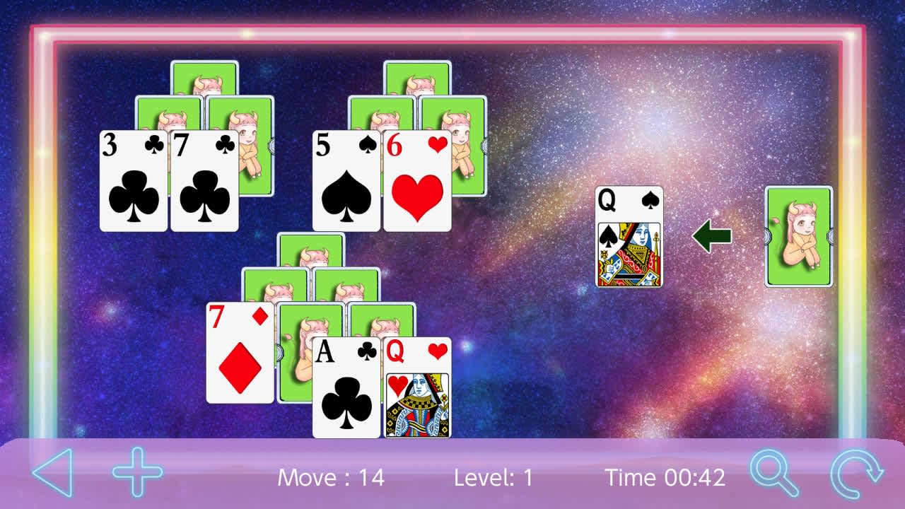 Zodiac Tri Peaks Solitaire 2