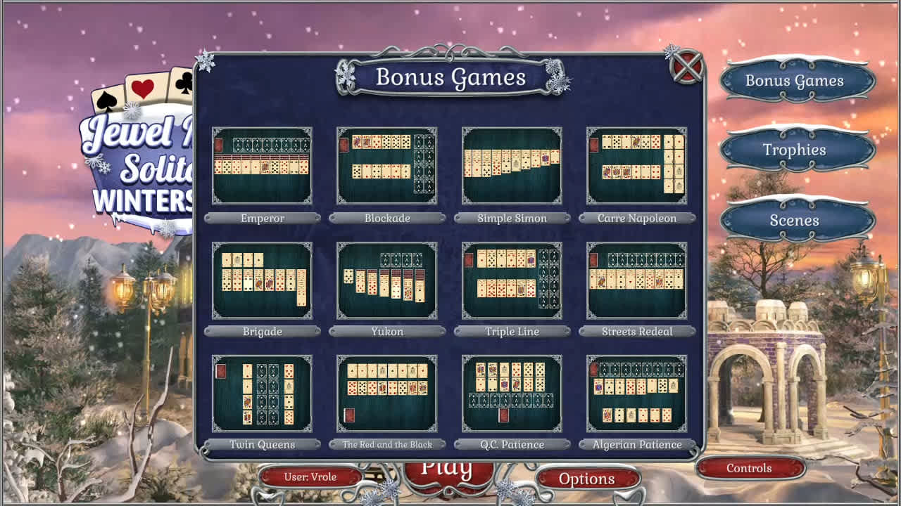 Jewel Match Solitaire: Winterscapes 6